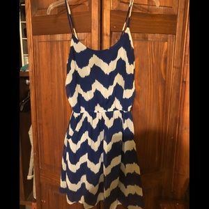 Chevron print sundress